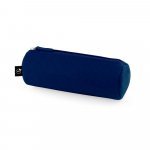 NOMAD. Multi-purpose case in recycled felt (100% rPET) with ruler, pencils, rubber and sharpener - Blue
