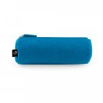 NOMAD. Multi-purpose case in recycled felt (100% rPET) with ruler, pencils, rubber and sharpener - Light blue