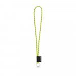 SET Lanyard NAUTIC Long (&Oslash; 5 mm) with ring &Oslash; 32 mm - Neon Yellow