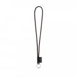 SET Lanyard NAUTIC Long (&Oslash; 5 mm) with ring &Oslash; 32 mm - Black/Red