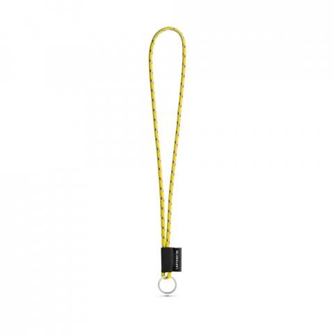 SET Lanyard NAUTIC Long (&Oslash; 5 mm) with ring &Oslash; 32 mm - Yellow/Purple