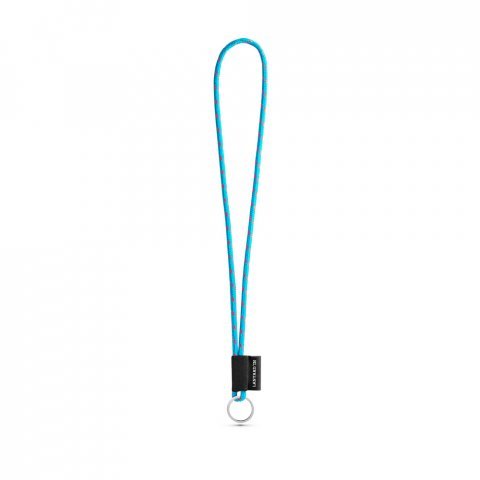 SET Lanyard NAUTIC Long (&Oslash; 5 mm) with ring &Oslash; 32 mm - Blue/Red