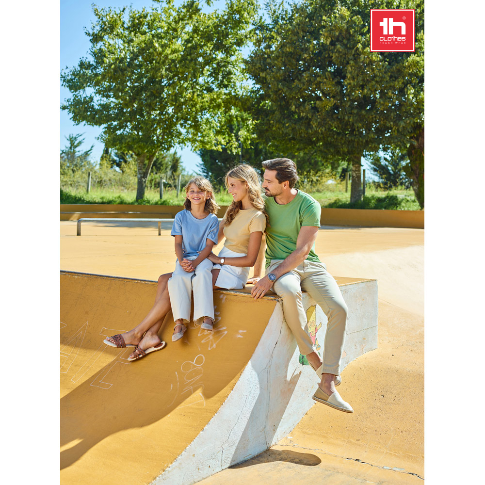 THC LUANDA. T-shirt da uomo in formato tubolare di cotone