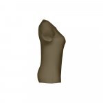 THC ANKARA WOMEN. D&aacute;msk&eacute; tričko - Vojensk&aacute; zelen&aacute;