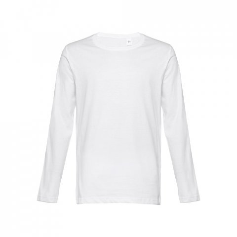 THC BUCHAREST WH. Мъжка тениска с дълъг ръкав - бял