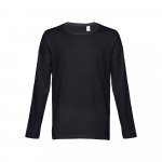 THC BUCHAREST. Мъжка тениска с дълъг ръкав - черно