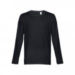 THC BUCHAREST. Мъжка тениска с дълъг ръкав - черно