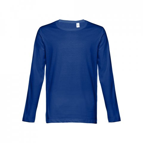 THC BUCHAREST. Мъжка тениска с дълъг ръкав - кралско синьо