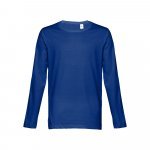 THC BUCHAREST. Мъжка тениска с дълъг ръкав - кралско синьо