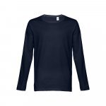 THC BUCHAREST. Мъжка тениска с дълъг ръкав - тъмносин