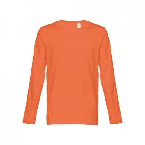 THC BUCHAREST. Мъжка тениска с дълъг ръкав - Теракота