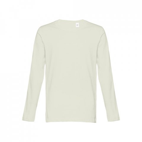 THC BUCHAREST. Мъжка тениска с дълъг ръкав - Пастелно зелено