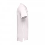 THC ADAM. Men's short-sleeved cotton polo shirt - Pastel pink