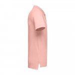THC ADAM. Men's short-sleeved cotton polo shirt - Salmon