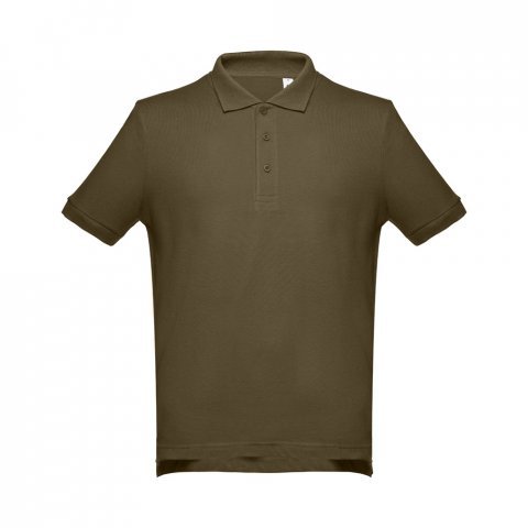 THC ADAM 3XL. Polo para homem - Verde tropa
