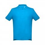 THC ADAM 3XL. Polo para homem - Azul aqua