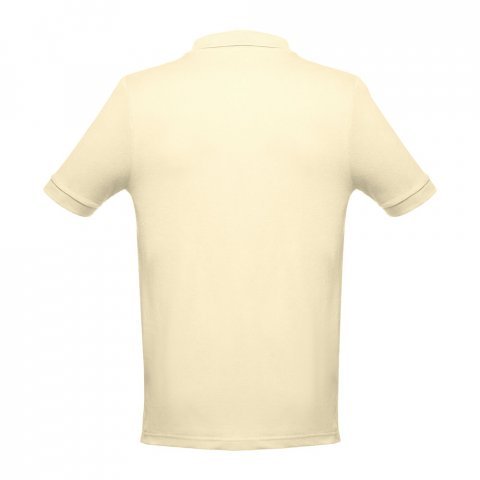 THC ADAM 3XL. Polo para homem - Amarelo pastel