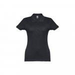 THC EVE. Damen Poloshirt - Schwarz
