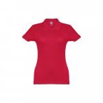 THC EVE. Damen Poloshirt - Rot
