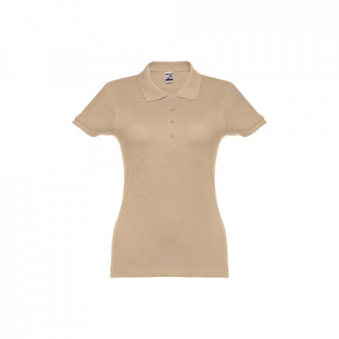 THC EVE. Damen Poloshirt - Hellbraun