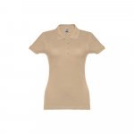 THC EVE. Damen Poloshirt - Hellbraun