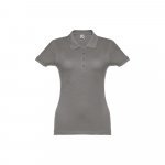 THC EVE. Damen Poloshirt - Grau