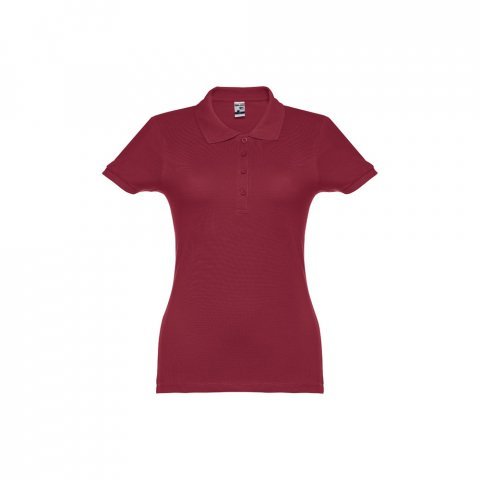 THC EVE. Damen Poloshirt - Burgunder