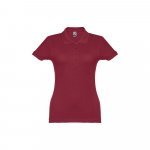 THC EVE. Damen Poloshirt - Burgunder