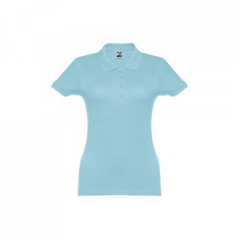 THC EVE. Damen Poloshirt - Hellblau