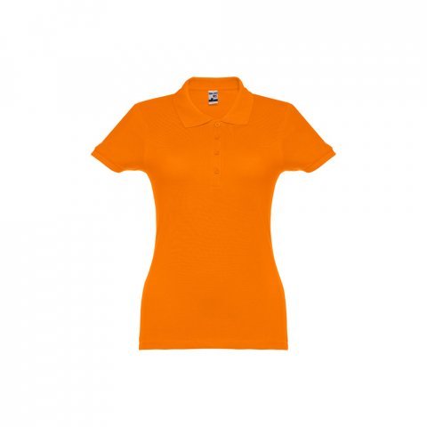 THC EVE. Damen Poloshirt - Orange