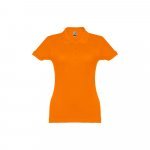THC EVE. Damen Poloshirt - Orange
