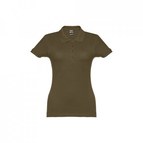 THC EVE. Damen Poloshirt - Khaki