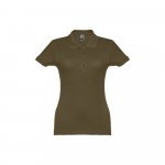 THC EVE. Damen Poloshirt - Khaki