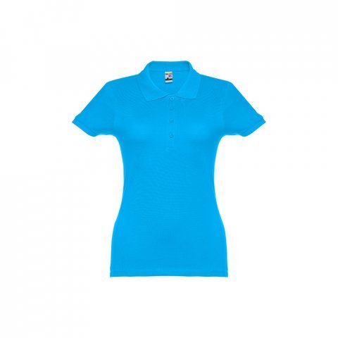 THC EVE. Damen Poloshirt - Wasserblau