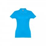 THC EVE. Damen Poloshirt - Wasserblau