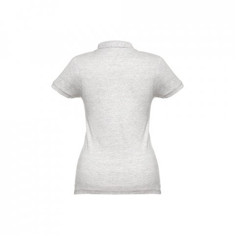 THC EVE. Damen Poloshirt - Weiss melliert