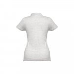 THC EVE. Damen Poloshirt - Weiss melliert