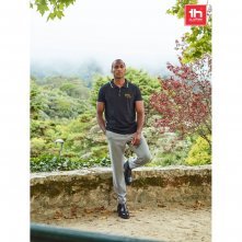 THC ROME. Mužsk&aacute; dvojfarebn&aacute; bavlnen&aacute; polo ko&scaron;eľa