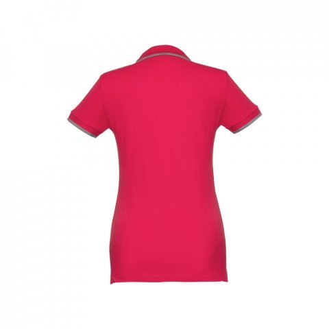 THC ROME WOMEN. Polo slim fit pour femme - Rouge