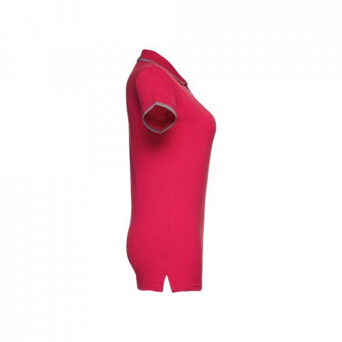 THC ROME WOMEN. Polo slim fit pour femme - Rouge