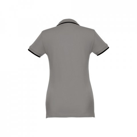 THC ROME WOMEN. Polo slim fit pour femme - Gris