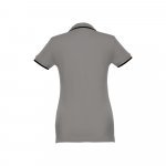 THC ROME WOMEN. Polo slim fit pour femme - Gris