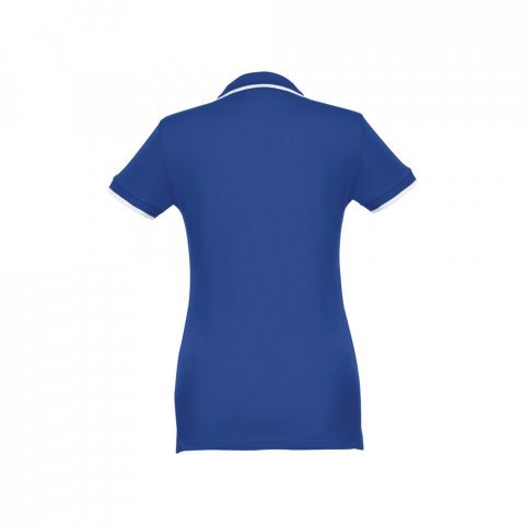 THC ROME WOMEN. Polo slim fit pour femme - Bleu royal