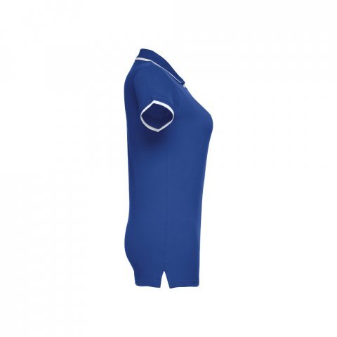 THC ROME WOMEN. Polo slim fit pour femme - Bleu royal