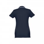 THC ROME WOMEN. Polo slim fit pour femme - Bleu marine