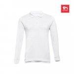 THC BERN WH 3XL. Polo de manga larga para hombre