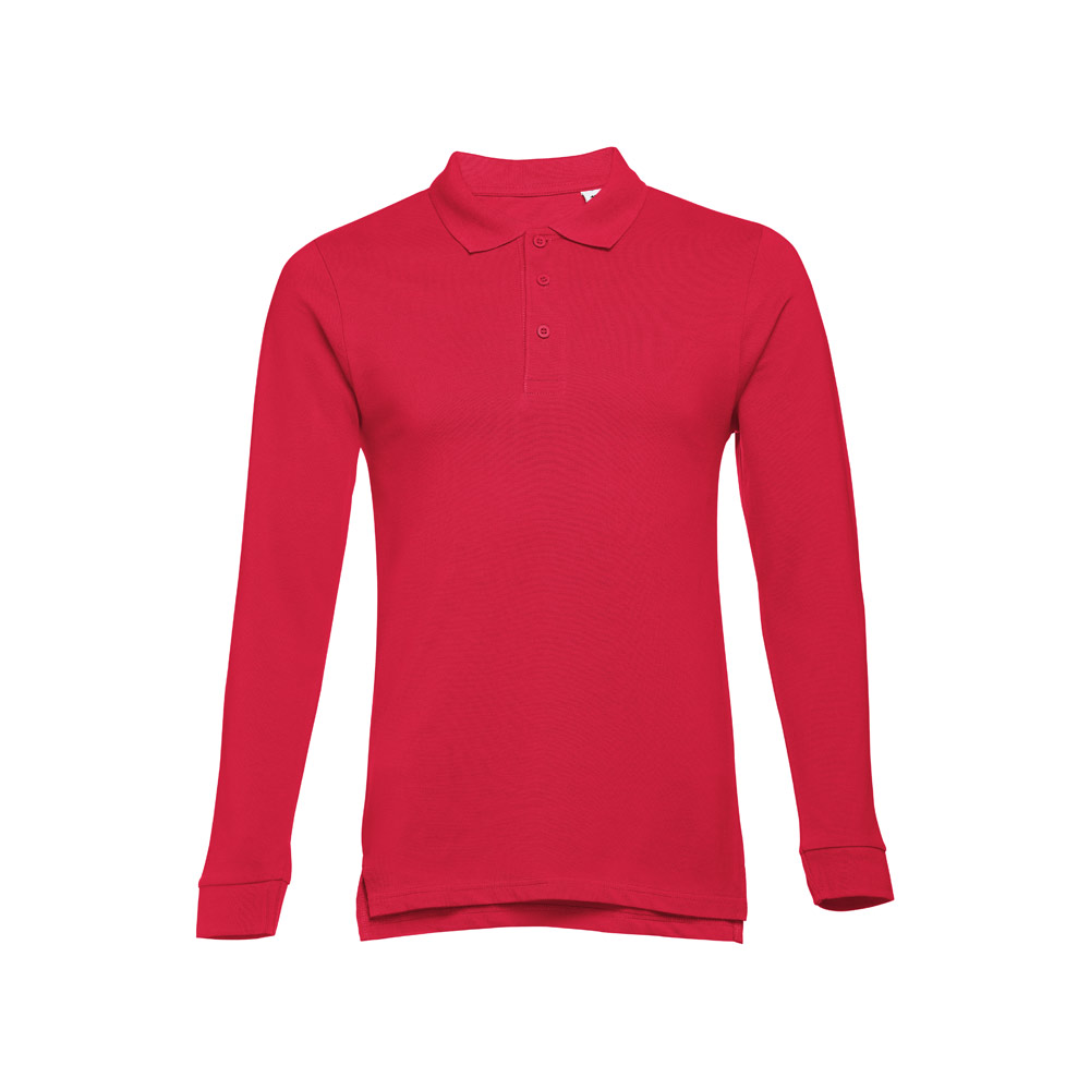THC BERN 3XL. Polo a manica lunga da uomo