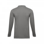 THC BERN 3XL. Polo &agrave; manches longues pour homme - Gris