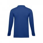 THC BERN 3XL. Polo &agrave; manches longues pour homme - Bleu royal