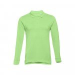 THC BERN 3XL. Polo &agrave; manches longues pour homme - Vert clair